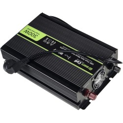 Vert cell® 300w/600w 12v 220v/230v convertisseur de tension voiture solaire ups inverter, peak onduleur transformateur pour poêl