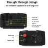 Vert cell® 1000w/2000w 24v 220v/230v convertisseur de tension camion solaire modifiée volts sinus power inverter sinusoïdale dc 
