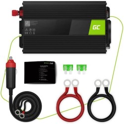 Vert cell® 500w/1000w 12v 220v/230v convertisseur pur sinus de tension volts voiture solaire power inverter sinusoïdale dc ac, o