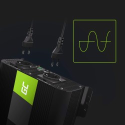 Vert cell pro 2000w/4000w 12v 220v/230v convertisseur pur sinus de tension volts voiture solaire power inverter sinusoïdale dc a