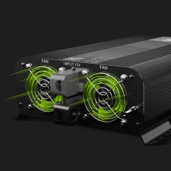 Vert cell pro 2000w/4000w 12v 220v/230v convertisseur pur sinus de tension volts voiture solaire power inverter sinusoïdale dc a
