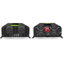 Vert cell pro 2000w/4000w 12v 220v/230v convertisseur pur sinus de tension volts voiture solaire power inverter sinusoïdale dc a