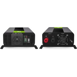 Vert cell pro 300w/600w 12v 220v/230v convertisseur pur sinus de tension volts voiture solaire power inverter sinusoïdale dc ac,