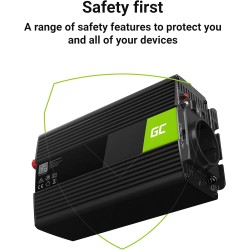 Vert cell® 1000w/2000w 24v 220v/230v convertisseur pur sinus de tension volts camion solaire power inverter sinusoïdale dc ac, o