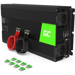 Vert cell® 1500w/3000w 24v 220v/230v convertisseur pur sinus de tension volts camion solaire power inverter sinusoïdale dc ac, o