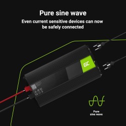 Vert cell® 1500w/3000w 24v 220v/230v convertisseur pur sinus de tension volts camion solaire power inverter sinusoïdale dc ac, o