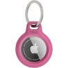 Belkin Étui pour Apple AirTag avec Attache en Métal, Porte Clés, Protection Durable, Anti-rayure, Ouverture Facile et Rebords Su