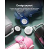 Belkin Étui pour Apple AirTag avec Attache en Métal, Porte Clés, Protection Durable, Anti-rayure, Ouverture Facile et Rebords Su