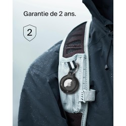 Belkin Anneau de Protection étanche avec Attache en métal pour AirTag (Protection Durable et antirayure, pour Porte-clés, Collie