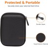 Amazon Basics Étui pour Disque Dur Externe, 15.1 x 10.8 x 4.2 cm, Noir
