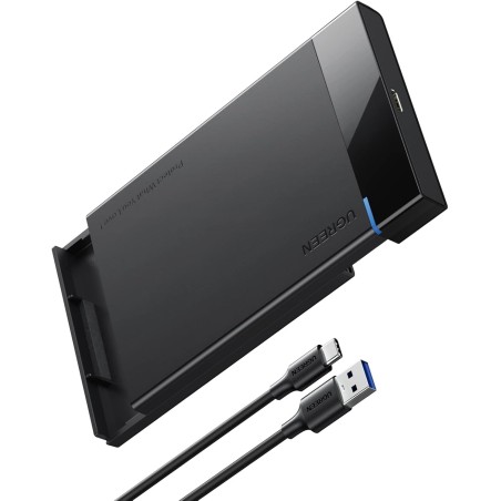 Uvert usb c boîtier externe 2,5 pouces disque dur sata iii ii i hdd ssd usb 3.1 gen 2 type c 6gbps uasp supporte windows mac os 
