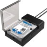 SABRENT Boitier Disque Dur 3.5, Rapide 5Gbps Boitier SSD Externe 2.5"/3.5", Adaptateur SATA USB pour SSD/HDD, Lecteur Disque Dur
