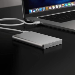 SABRENT Boitier Externe pour Disque Dur SATA 2,5" Pouces, 9,5 ou 7mm Adaptateur SSD/HDD vers USB 3.2, Aluminium Station d'accuei