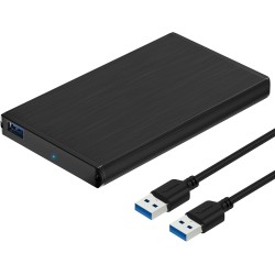 SABRENT Boitier Externe pour Disque Dur SATA 2,5" Pouces, 9,5 ou 7mm Adaptateur SSD/HDD vers USB 3.2, Aluminium Station d'accuei