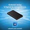 SABRENT Boitier Externe pour Disque Dur SATA 2,5" Pouces, 9,5 ou 7mm Adaptateur SSD/HDD vers USB 3.2, Aluminium Station d'accuei