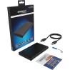 SABRENT Boitier Externe pour Disque Dur SATA 2,5" Pouces, 9,5 ou 7mm Adaptateur SSD/HDD vers USB 3.2, Aluminium Station d'accuei