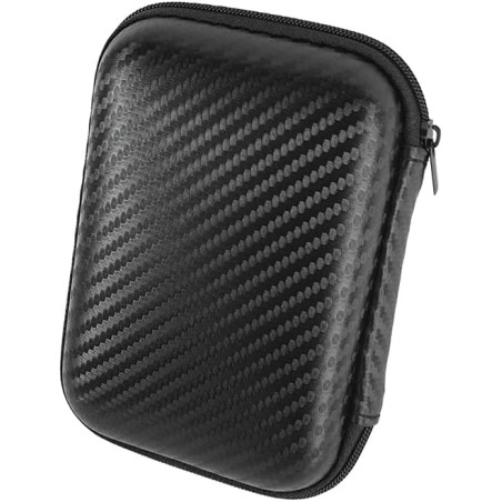 Etui pour Disque Dur Externe 2,5", Étui pour Portable SSD, Pochette avec Proche Filet, Coque EVA Rigide de Sac Sacoche Protectio