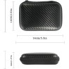 Etui pour Disque Dur Externe 2,5", Étui pour Portable SSD, Pochette avec Proche Filet, Coque EVA Rigide de Sac Sacoche Protectio