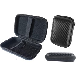 Etui pour Disque Dur Externe 2,5", Étui pour Portable SSD, Pochette avec Proche Filet, Coque EVA Rigide de Sac Sacoche Protectio