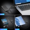 FIDECO Boîtier SSD M.2 NVME USB 3.2 Gen 2 10Gbps - Adaptateur NVMe PCIe M-Key/M+B Key - Design Style Sandwich - Supporte UASP et