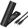 SABRENT Boitier SSD NVMe M.2, Adaptateur SSD M2 USB 3.2 Gen2 10Gbps, Boitier NVMe Externe en Aluminium Durable pour PCIe, M.2 SA
