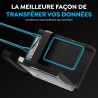 SABRENT Boitier Disque Dur Externe, USB-C Station d'accueil pour Disque Dur HDD/SATA 3.5"/2.5" & Boitier SSD M2 NVMe avec Foncti