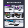 Uvert boîtier disque dur 3,5 pouces externe adaptateur usb 3.0 vers sata disque dur 3,5 2,5 pouces hdd ssd supporte uasp 5gbps, 