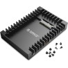 ORICO Cadre de Montage pour Disques Durs 2,5" vers 3,5" Adaptateur de SSD Interne Support de Montage pour 2,5 Pouces 7/9,5/12,5 