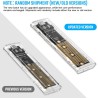 AXFEE Boîtier SSD M.2 nvme Adaptateur m2 Lecteur Disque Dur Externe, Boîtier Adaptateur SSD m2 USB 3.1 USB-C Disque Dur pour M.2