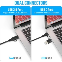 AXFEE Boîtier SSD M.2 nvme et sata, Adaptateur m2 Lecteur Disque Dur Externe, Boîtier Adaptateur SSD m2 USB 3.1 USB-C Disque Dur