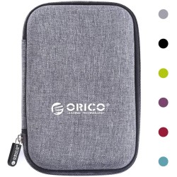 ORICO Étui de Protection Disque Dur Externe Étanche 2.5'' pour Organiser Les HDD SSD 2.5 Pouces et Les Accessoires Informatiques