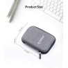 ORICO Étui de Protection Disque Dur Externe Étanche 2.5'' pour Organiser Les HDD SSD 2.5 Pouces et Les Accessoires Informatiques