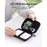 ORICO Étui de Protection Disque Dur Externe Étanche 2.5'' pour Organiser Les HDD SSD 2.5 Pouces et Les Accessoires Informatiques