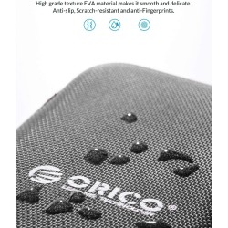 ORICO Étui de Protection Disque Dur Externe Étanche 2.5'' pour Organiser Les HDD SSD 2.5 Pouces et Les Accessoires Informatiques