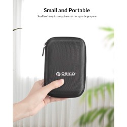 ORICO Étui de Protection Disque Dur Externe Étanche 2.5'' pour Organiser Les HDD SSD 2.5 Pouces et Les Accessoires Informatiques