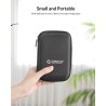 ORICO Étui de Protection Disque Dur Externe Étanche 2.5'' pour Organiser Les HDD SSD 2.5 Pouces et Les Accessoires Informatiques