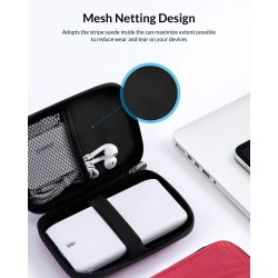 ORICO Étui de Protection Disque Dur Externe Étanche 2.5'' pour Organiser Les HDD SSD 2.5 Pouces et Les Accessoires Informatiques