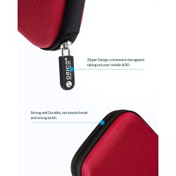 ORICO Étui de Protection Disque Dur Externe Étanche 2.5'' pour Organiser Les HDD SSD 2.5 Pouces et Les Accessoires Informatiques