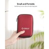 ORICO Étui de Protection Disque Dur Externe Étanche 2.5'' pour Organiser Les HDD SSD 2.5 Pouces et Les Accessoires Informatiques