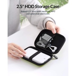 ORICO Étui de Protection Disque Dur Externe Étanche 2.5'' pour Organiser Les HDD SSD 2.5 Pouces et Les Accessoires Informatiques