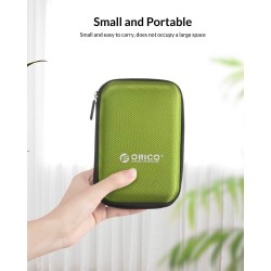 ORICO Étui de Protection Disque Dur Externe Étanche 2.5'' pour Organiser Les HDD SSD 2.5 Pouces et Les Accessoires Informatiques