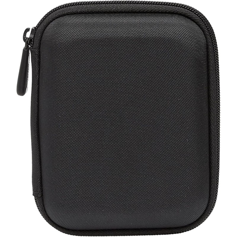 Amazon Basics Étui pour disque dur portable My Passport Essentiel, 12 x 9.3 x 1.6 cm, Noir