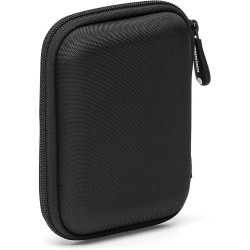 Amazon Basics Étui pour disque dur portable My Passport Essentiel, 12 x 9.3 x 1.6 cm, Noir