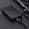 AISENS ASE-2520B - Boîtier Externe 2,5" 9,5 mm SATA A USB 3.0/Usb3.1 Gen1, Noir