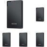 AISENS ASE-2520B - Boîtier Externe 2,5" 9,5 mm SATA A USB 3.0/Usb3.1 Gen1, Noir (Lot de 5)