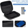 ProCase Étui pour Samsung T7 Shield External SSD et T9 External SSD, Housse de Voyage pour Portable SSD Externe, Boîtier de Prot