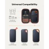 Étui de Protection pour SanDisk Portable/Extreme/Extreme Pro 1 to, 2 to, 4 to, 500 Go Disque Dur SSD Externe, Housse Coque de Tr