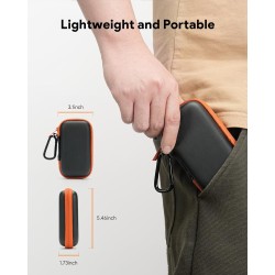 Étui de Protection pour SanDisk Portable/Extreme/Extreme Pro 1 to, 2 to, 4 to, 500 Go Disque Dur SSD Externe, Housse Coque de Tr