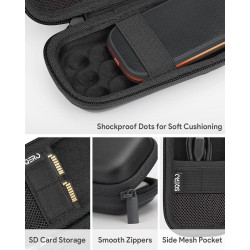 Étui de Protection pour SanDisk Portable/Extreme/Extreme Pro 1 to, 2 to, 4 to, 500 Go Disque Dur SSD Externe, Housse Coque de Tr