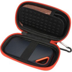 Étui Housse pour SanDisk Extreme/SanDisk Extreme Pro Portable SSD, Sacoche Rigide de Protection Antichoc Disque Dur Externe SSD